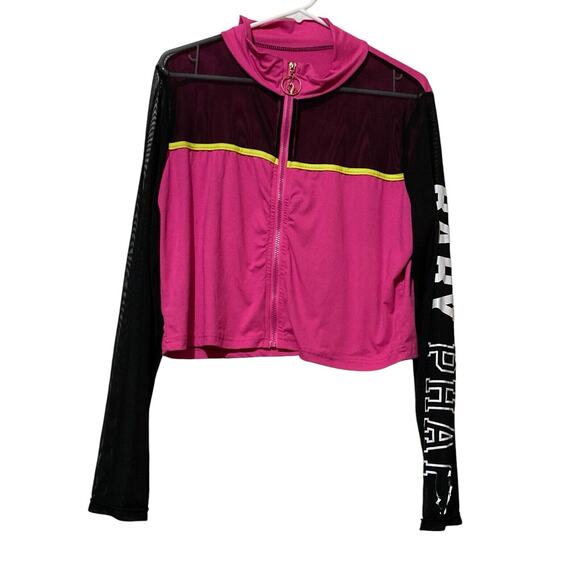 Baby Phat Jackets & Blazers - Baby Phat Track Suit Jacket Pink Women's Sz 2X  Retro Y2K Embroidered Logo